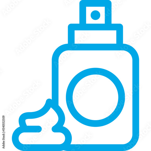 Perfume single icon vector illustration