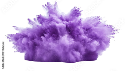 Purple Smoke Explosion Abstract Background