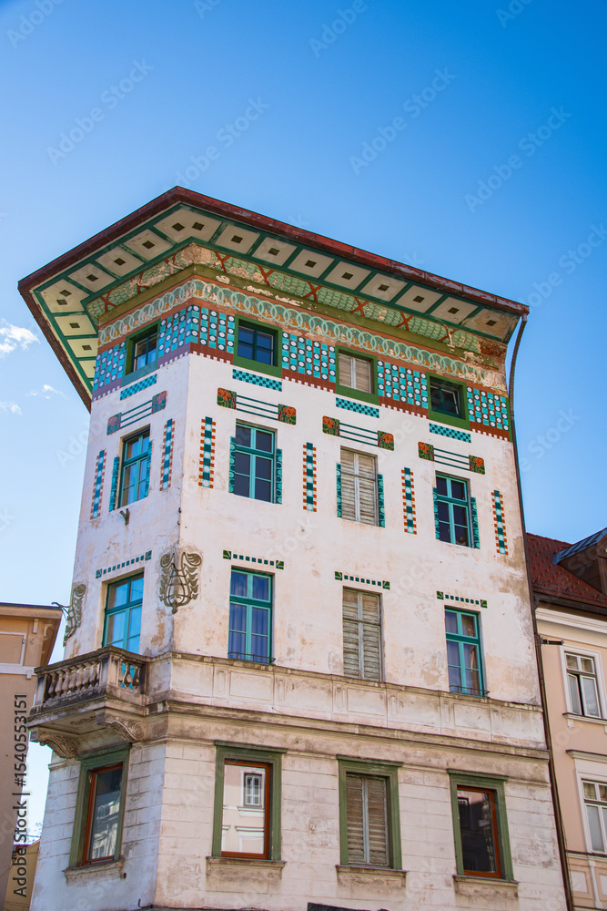 Fototapeta premium facade of a building