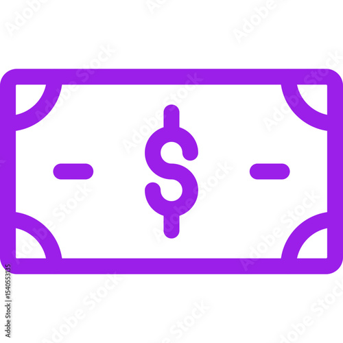 Cash single icon vector illustration
