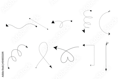 curve arrow sets 