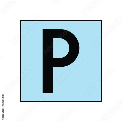blue road sign