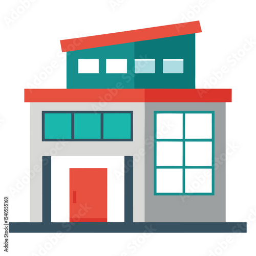 Corporate Office Front Illustration