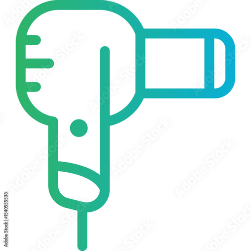 Drill single icon vector illustration