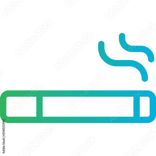 Smoke single icon vector illustration