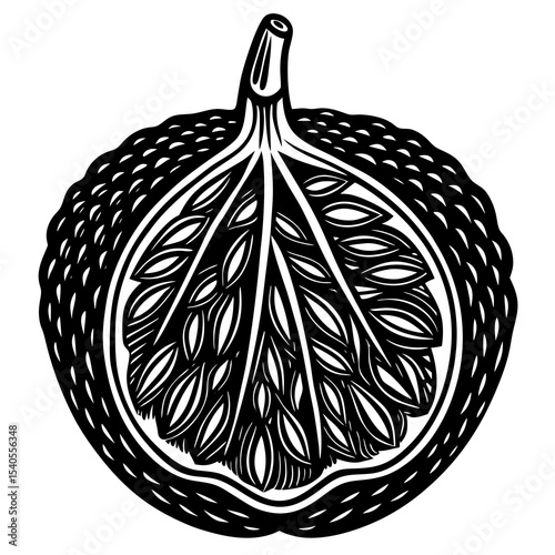 vector illustration of an apple