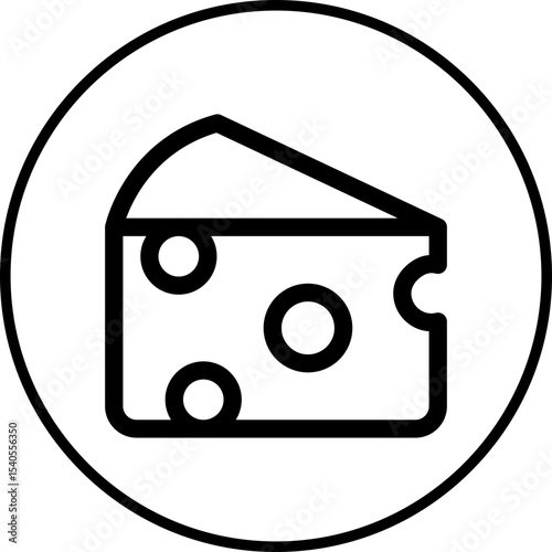 Cheese single icon vector illustration