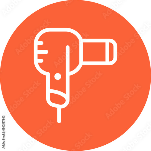 Drill single icon vector illustration