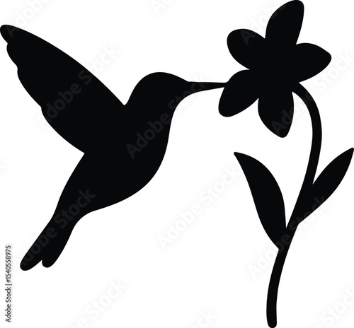 Silhouette solid black color design vector illustration