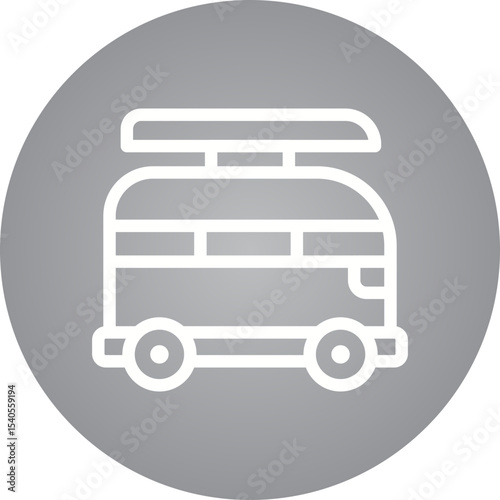 Car single icon vector illustration