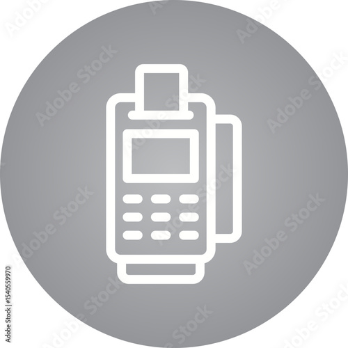 Atm machine single icon vector illustration