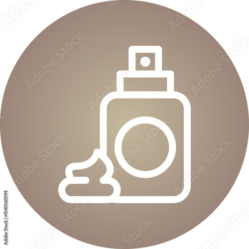 Perfume single icon vector illustration