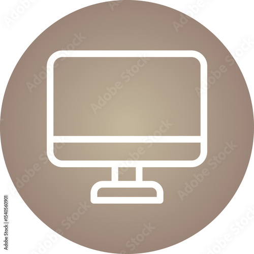 Sreen single icon vector illustration