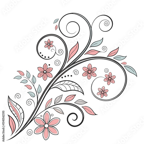 abstract floral background