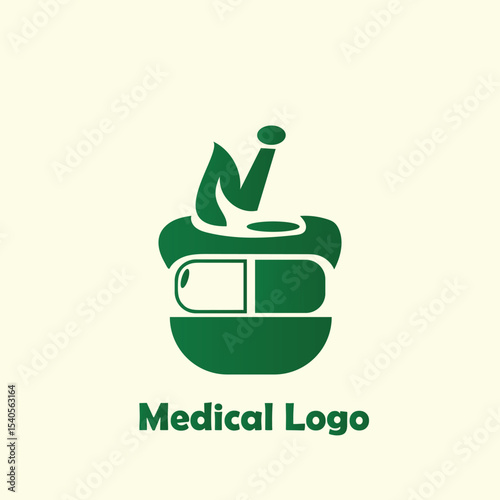 Herbal Medicine and Pharmacy Logo Design