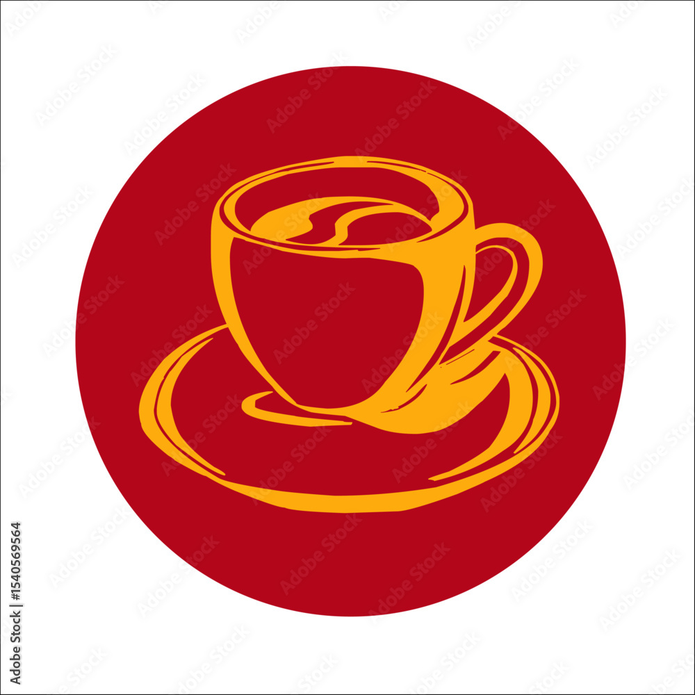 LOGO LOGOTIPO CAFÉ COFFE VECTOR  MARCA GRAFICA