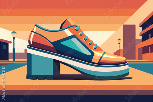 Trendy Platform Shoes. A Stylish Footwear for Summer