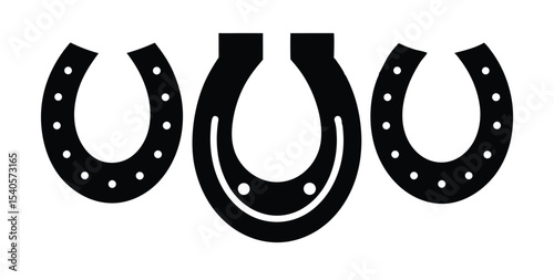 Lucky Horseshoe Symbols Good Luck Charms & Horseshoe Icons