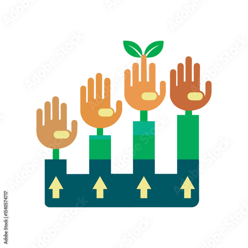 Digital Inclusion Sign Symbol Silhouette