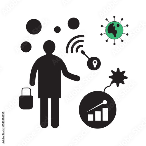 Targeted Bioweapon Defense System Illustration