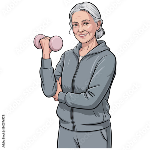 portrait of a female chef with a ladle