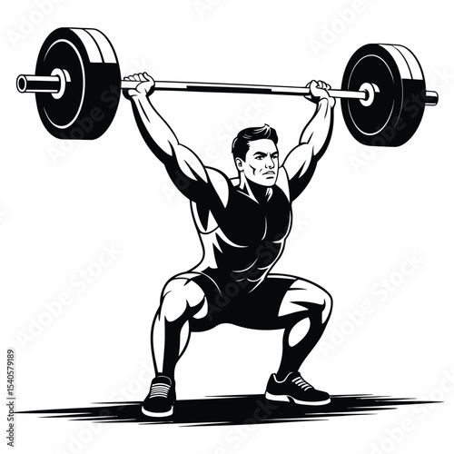 man lifting dumbbell
