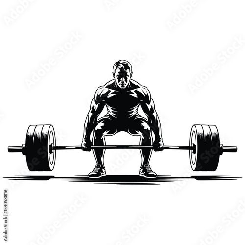 man lifting dumbbell