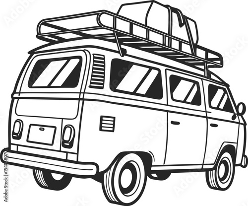 White bus vector illustration: cartoon transport vehicle for emergency aid or traffic