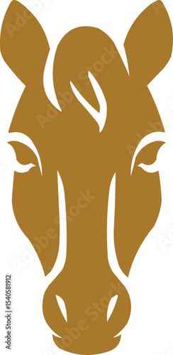 Bold Horse Head Silhouette