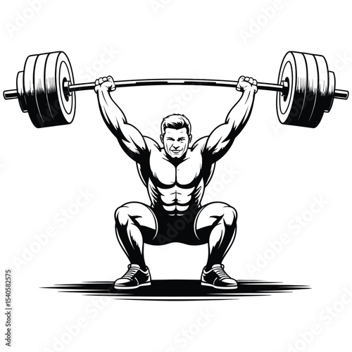 man lifting dumbbell