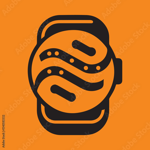 fitness tracker icon vector 