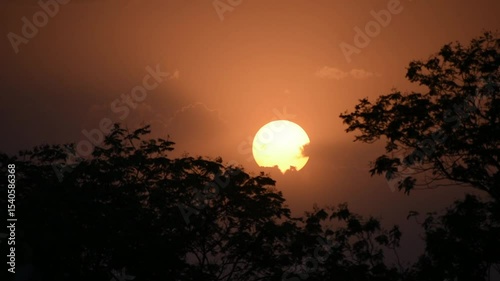Majestic Pitreshwar Hanumanji metal statue at PitraParvat, Indore, captured during a stunning sunset, radiating spiritual serenity and cultural grandeur.