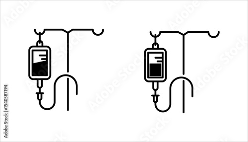 Infuse icon set. isolated on white background
