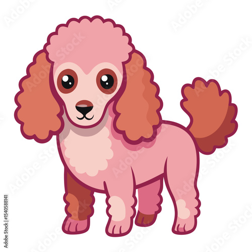 vector illustration of a dog