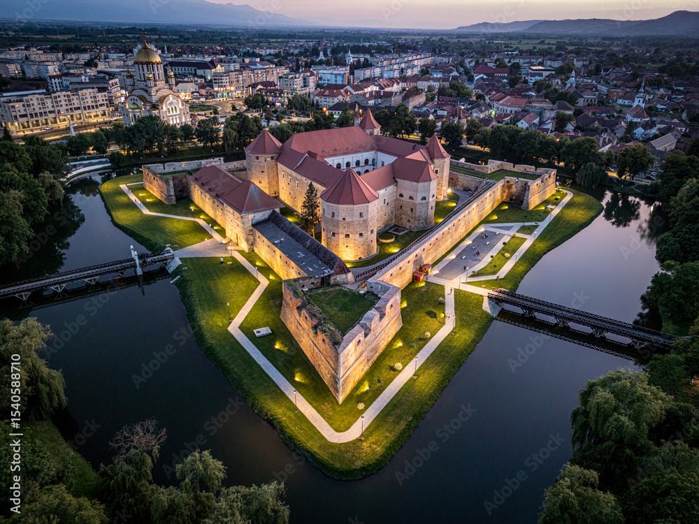 Obraz premium Fagaras fortress, Romania