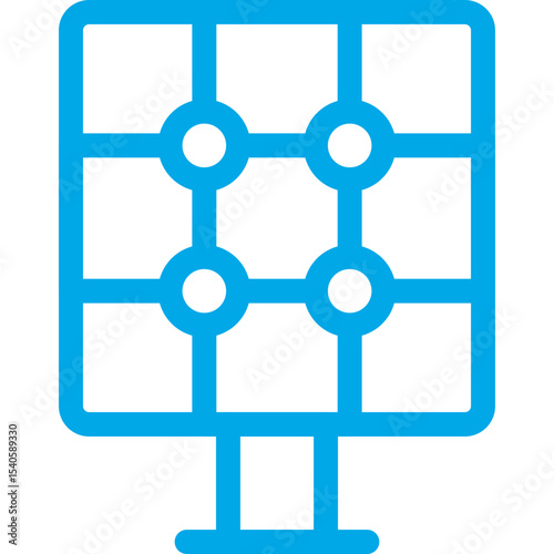 Solar single icon vector illustration