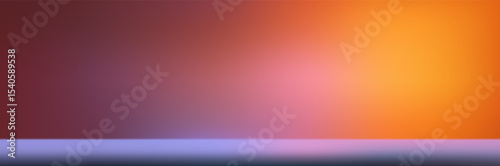 Abstract gradient podium background. Violet, purple and lilac empty 3d studio backdrop. Clean scene for product presentation mockup template. Vector illustration