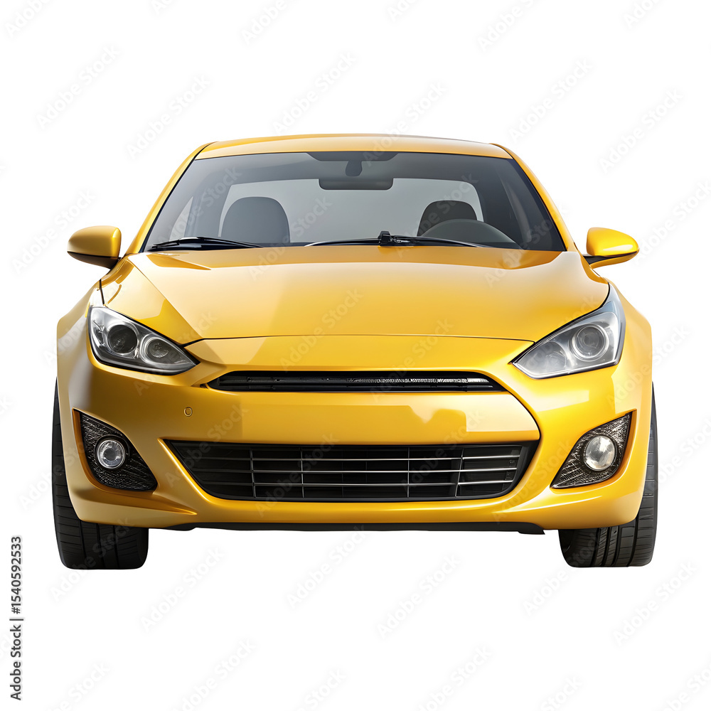 Yellow Car Front View – Bright and Eye-Catching Vehicle on Pure White Background
Yellow Car Front View – Bright and Eye-Catching Vehicle on Pure White Background