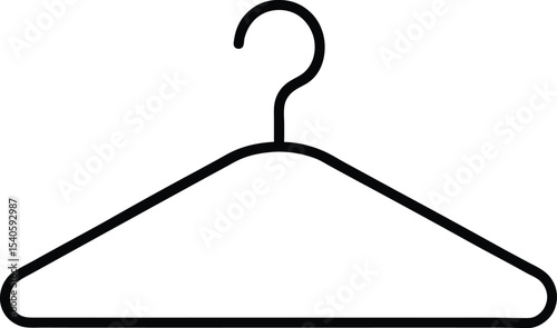 hanger isolated on white background