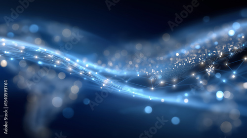 Digital Global Connection Concept with Big Data Visualization