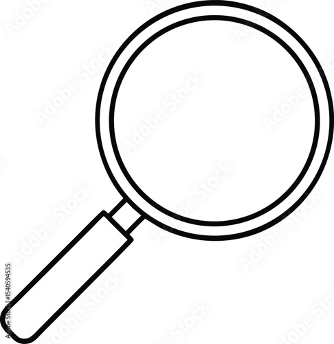 vector magnifying glass