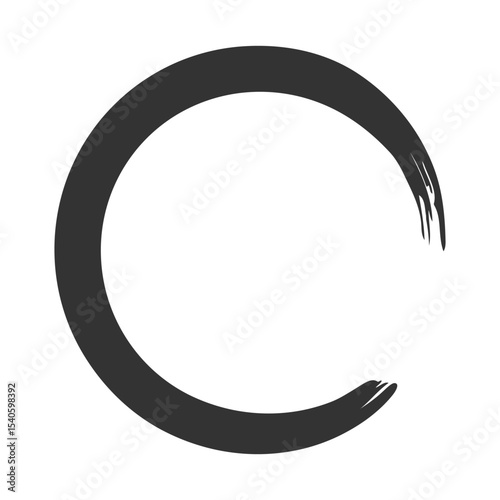 Circular grunge frames