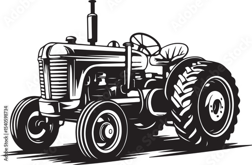 Farm Tractor Silhouette Vector Illustration

Farm Tractor Silhouette Vector Illustration