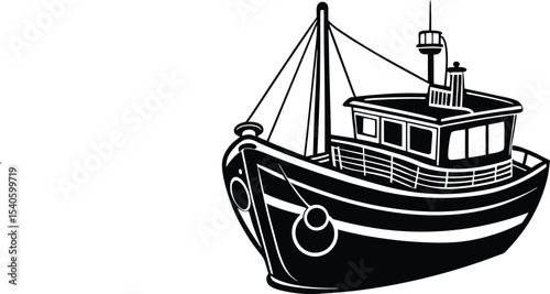A vessel sailing on the ocean under a vast sky, embodying travel and the allure of the sea