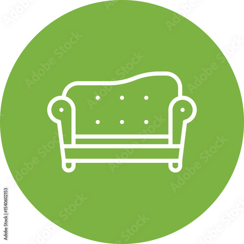 Sofas single icon vector illustration
