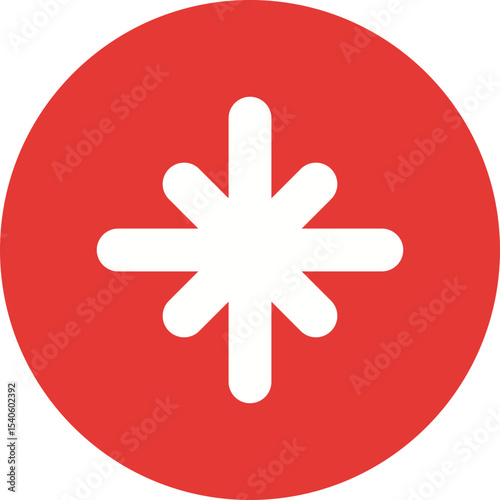 Star single icon vector illustration