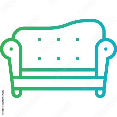 Sofas single icon vector illustration