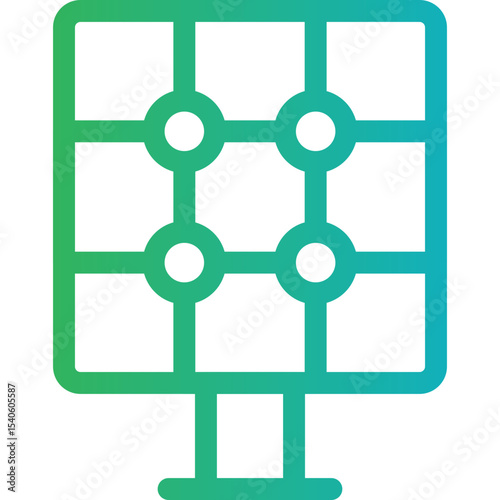Solar single icon vector illustration