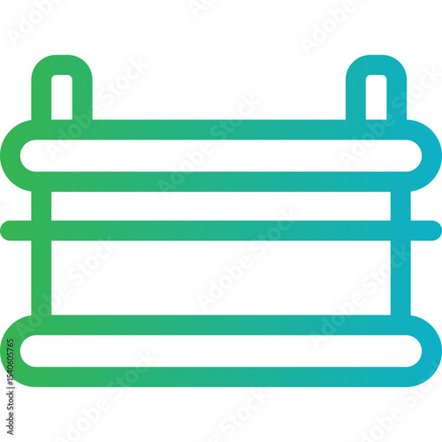 Battery single icon vector illustration