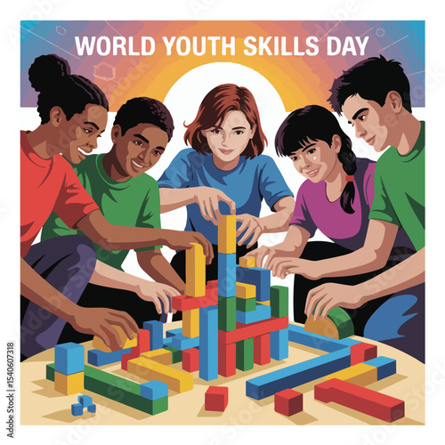 World Youth Skill Day Observation Poster Banner